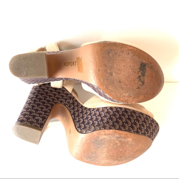 REPORT “Ray” Double Knot Peep Toe Platforms—SZ 6.5 - Picture 12 of 14